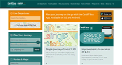 Desktop Screenshot of cardiffbus.com